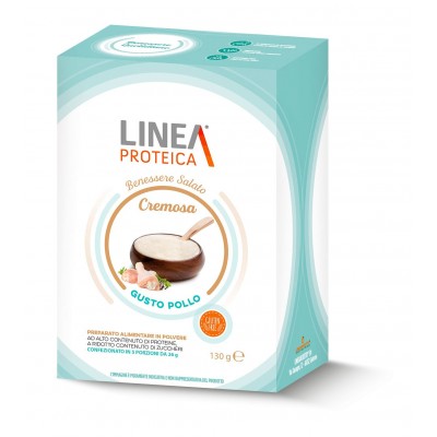 Cremosa al gusto di Pollo confezione 5 buste •LINEAPROTEICA