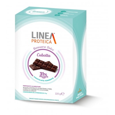 Cubotta Cioccolato Fondente - Confezione 15 pezzi...