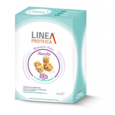 Fiocchi al cioccolato Bianco - Confezione 4 porzioni...