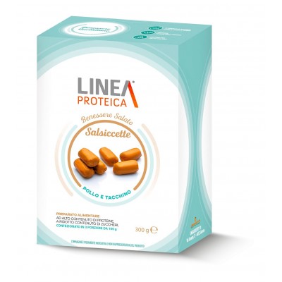 Salsiccette con Pollo e Tacchino 3 porzioni •LINEAPROTEICA