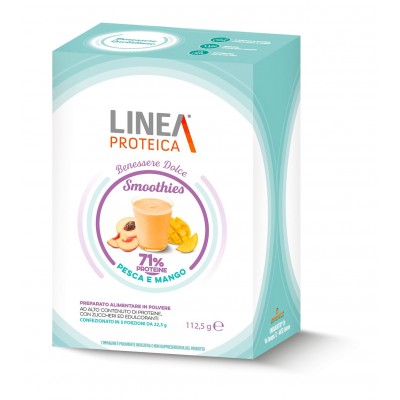 Smoothies Pesca e Mango - Confezione 5 buste •LINEAPROTEICA