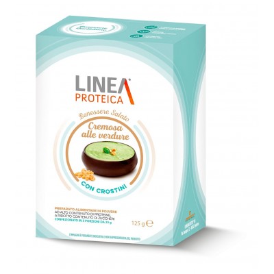 Cremosa alle Verdure con crostini 5 buste •LINEAPROTEICA