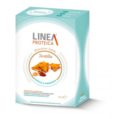 Tortilla Paprika e Formaggio 2 porzione •LINEAPROTEICA