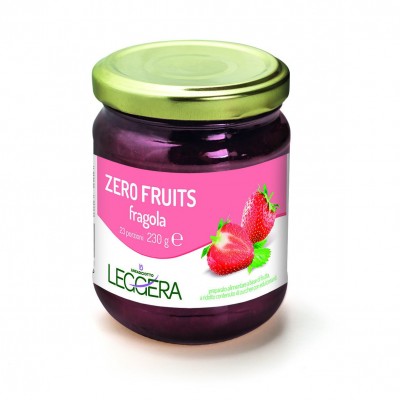 Zero Fruits Fragola - Vasetto 230g •LINEAPROTEICA