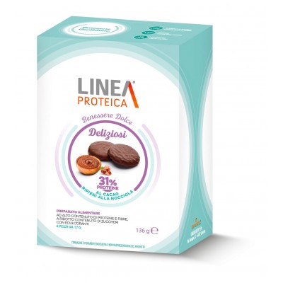 Deliziosi al Cacao ripieni alla nocciola - Confezione 8...