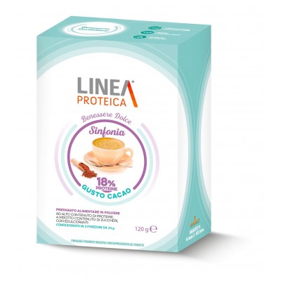 Sinfonia gusto Cacao - Confezione 5 buste •LINEAPROTEICA